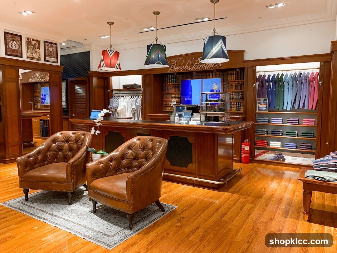 Brooks Brothers Store Interior