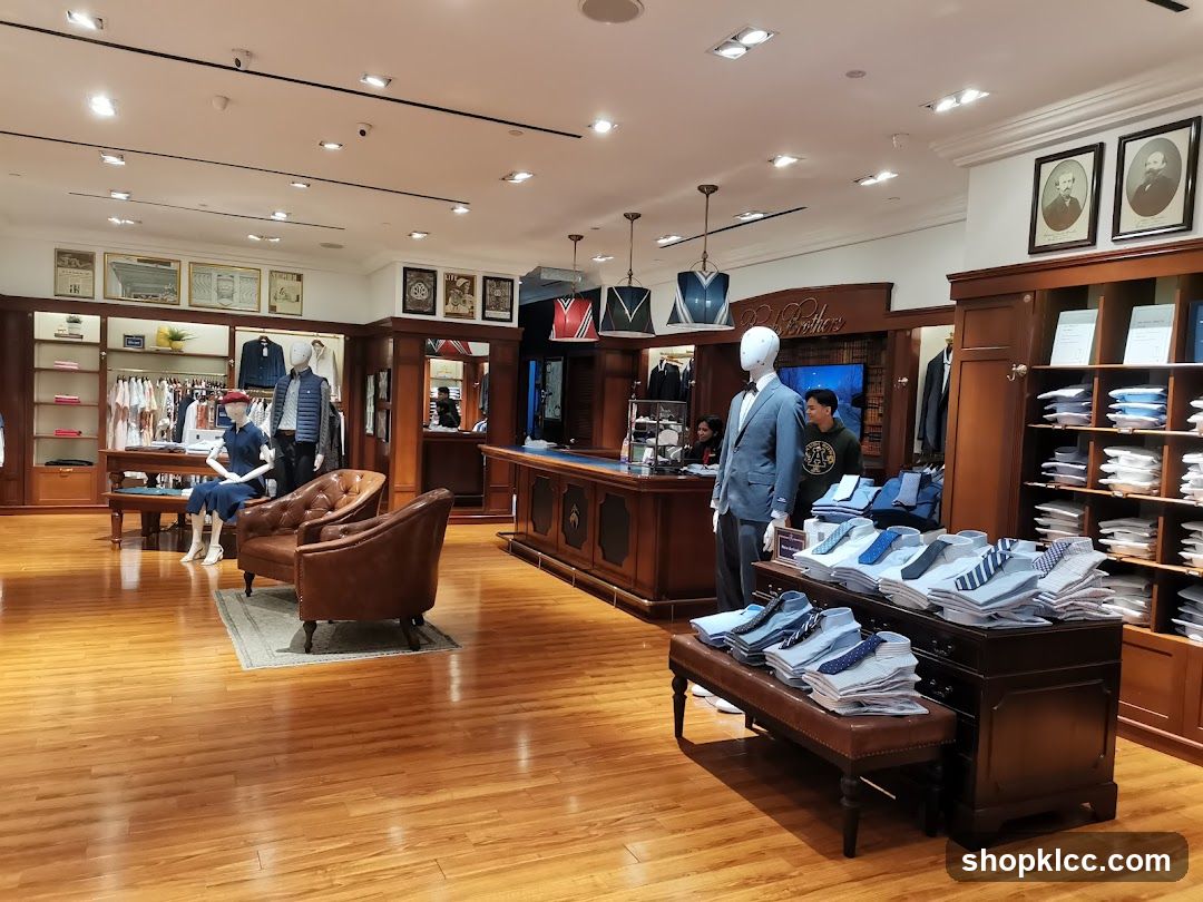 Brooks Brothers Store Interior