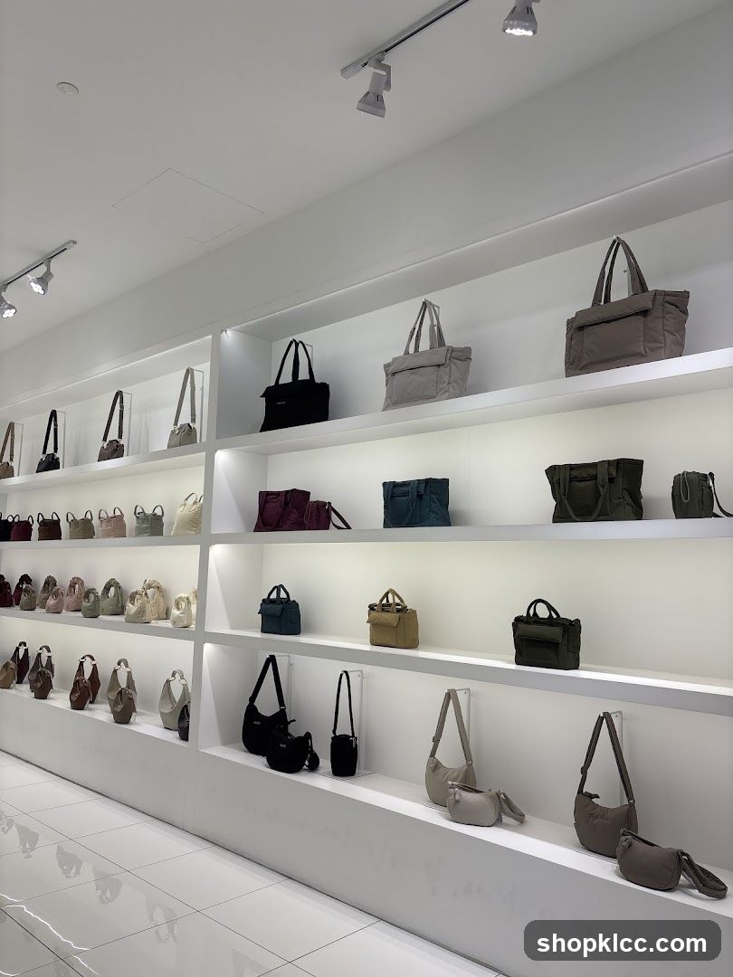 Handbags on Display