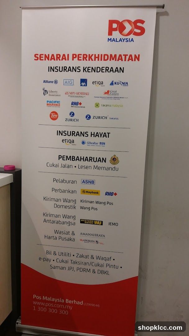 Pos Malaysia Services Banner