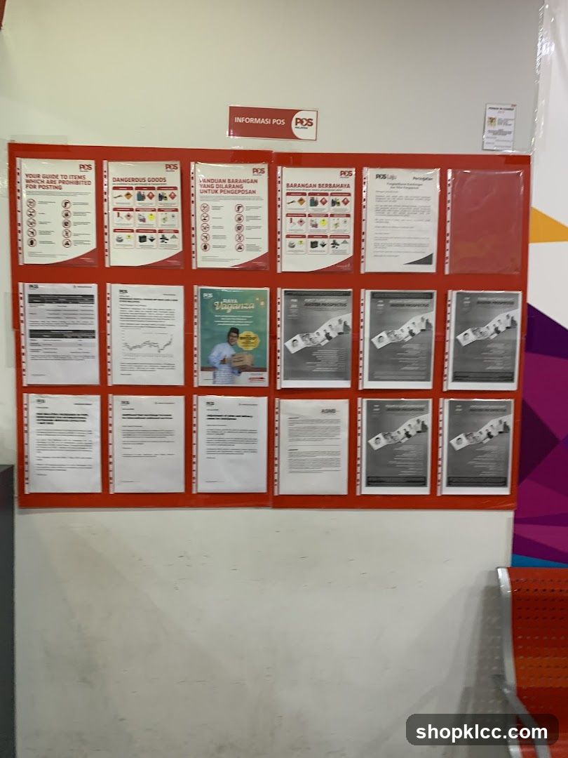 POS Information Board