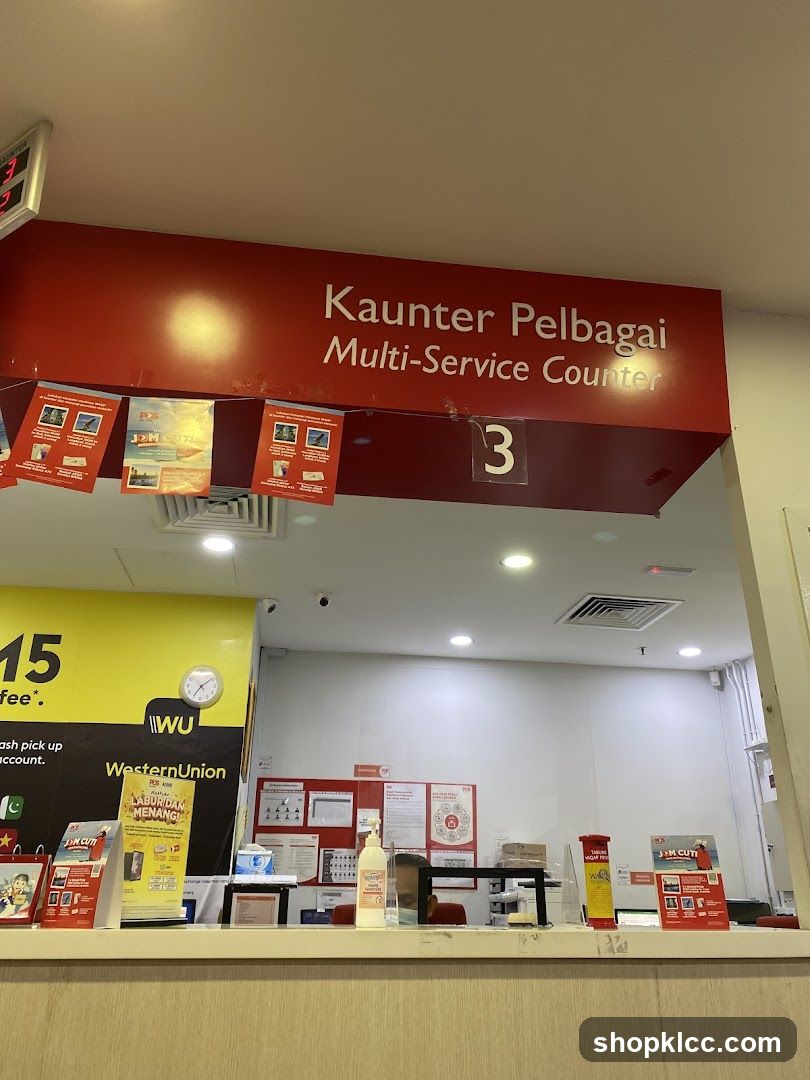 Multi-Service Counter
