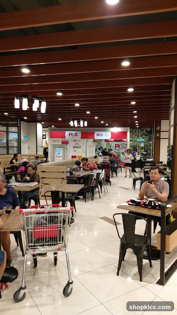 Interior of a Post Office and Cafe