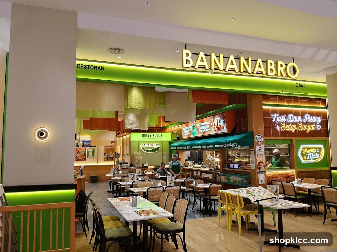 Bananabro Restaurant Interior