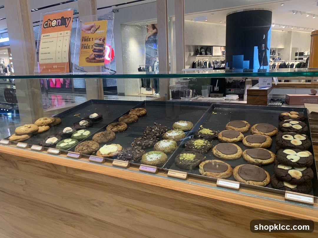 Cookies and Beverages Display