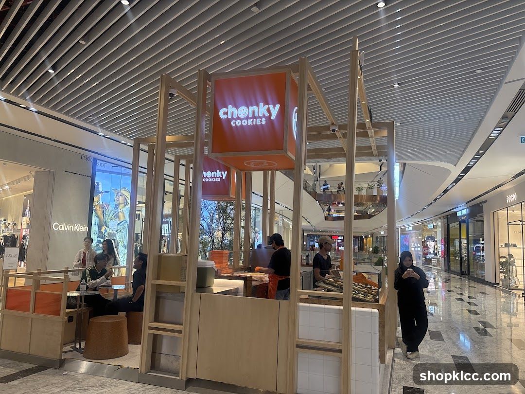 Cookie Stand in Mall