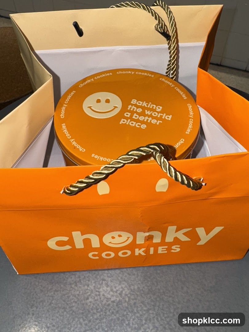 Chonky Cookies Tin and Bag