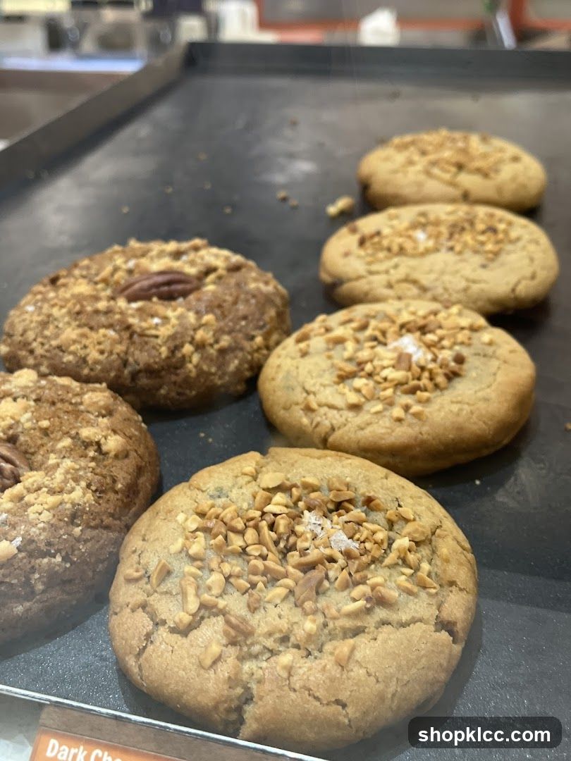 Cookies on a tray