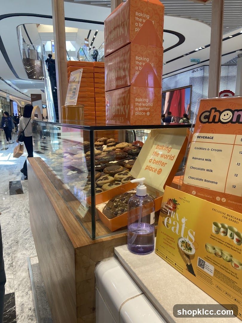 Cookie Display and Menu