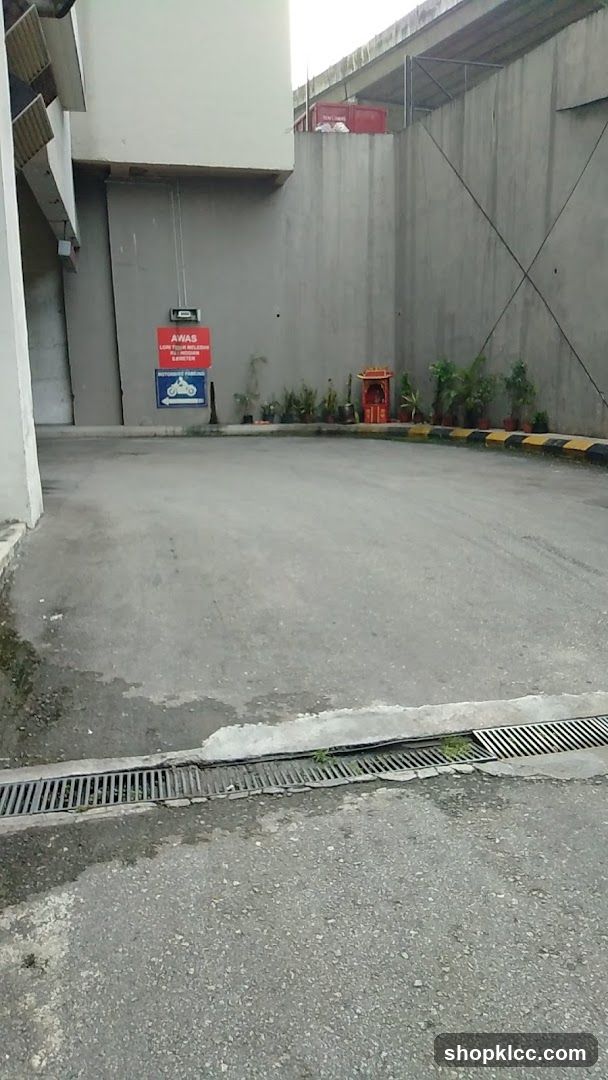 Parking Area Entrance