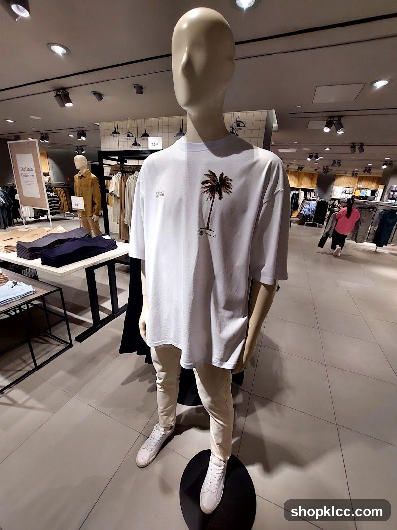 Mannequin in Clothing Store Interior