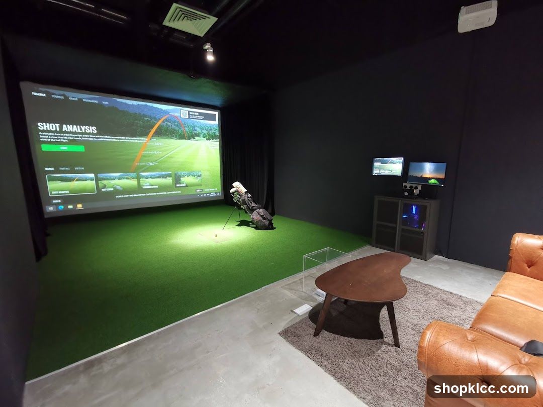 Golf Simulator Interior