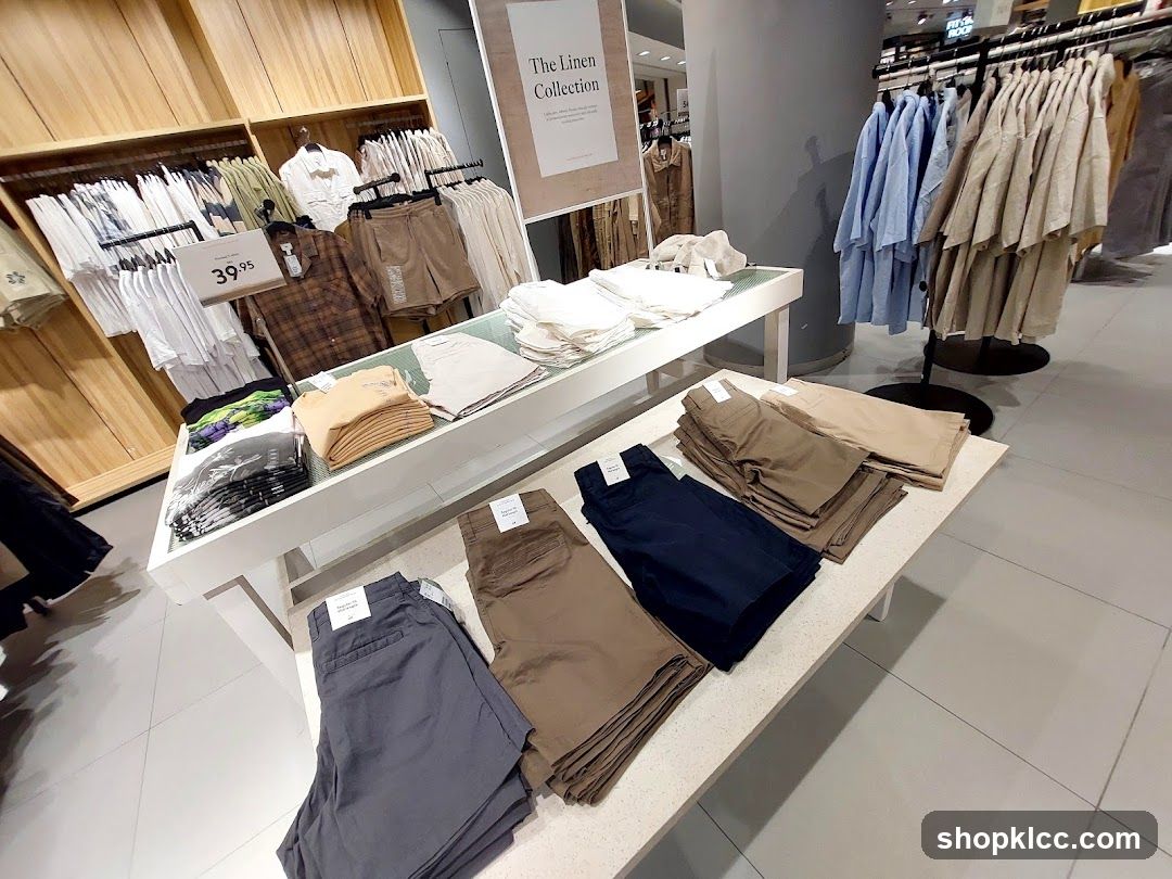 Linen Collection Display