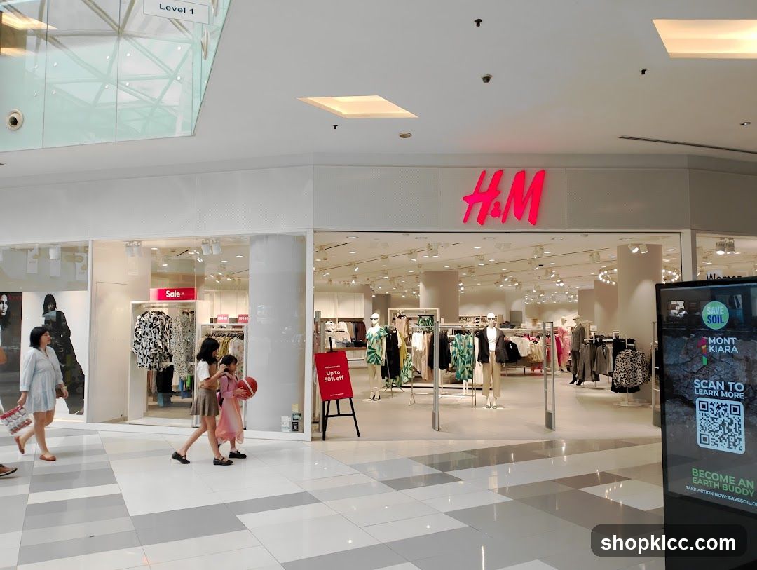 H&M Storefront in Mall