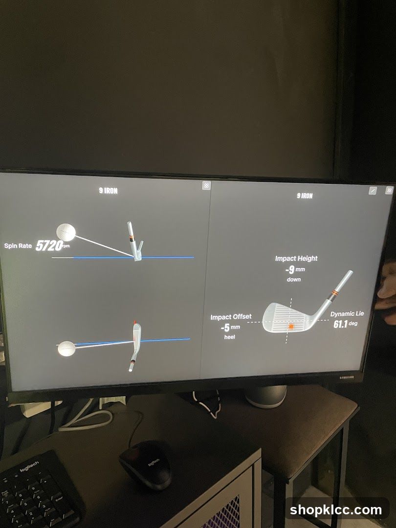 Golf Swing Analysis Monitor