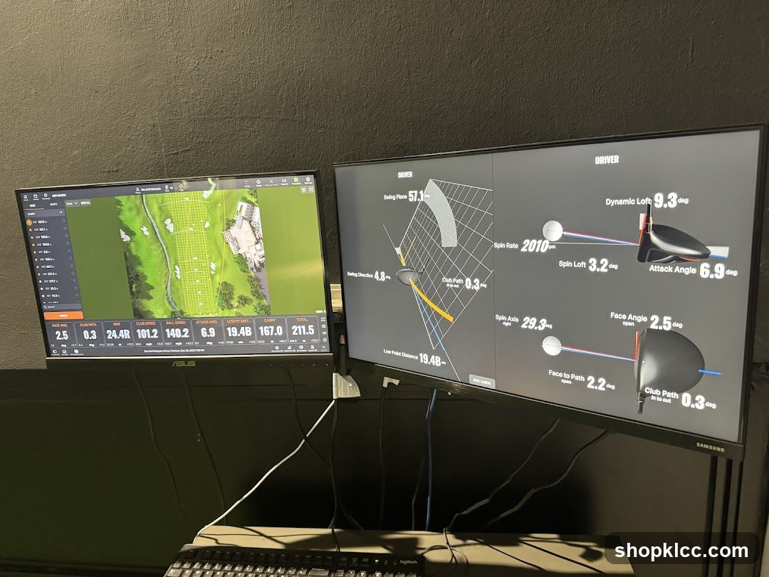 Golf Swing Analysis Setup