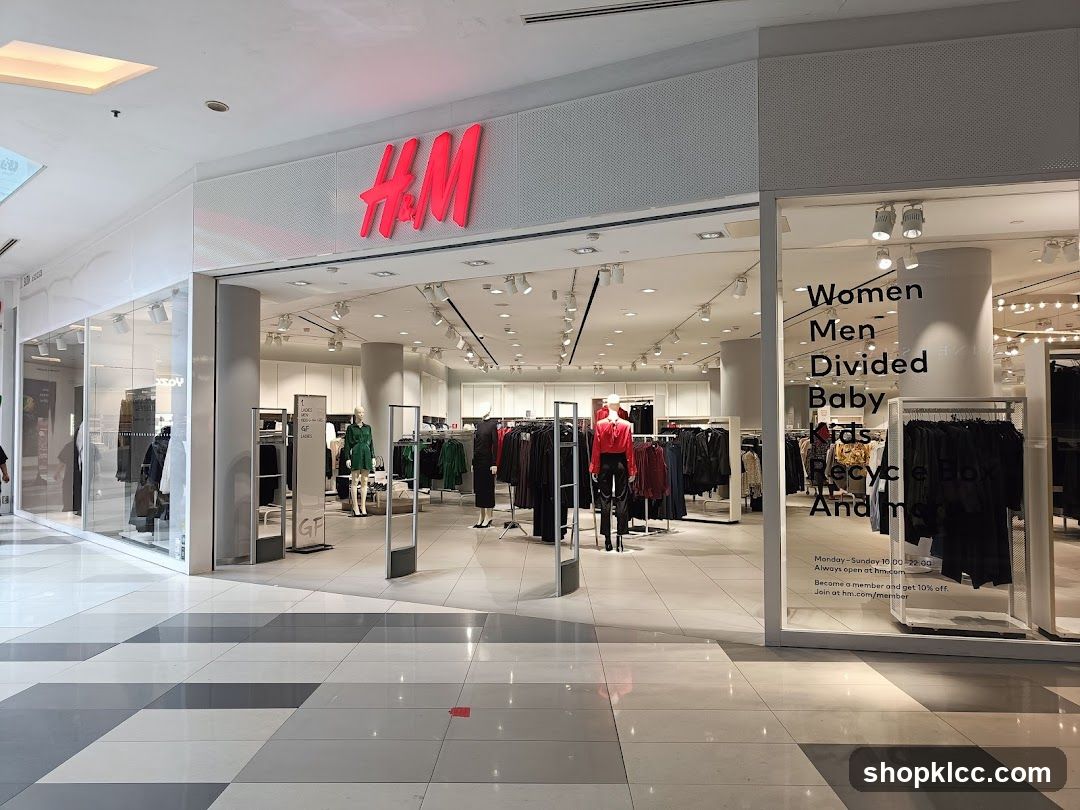 H&M Storefront in Mall