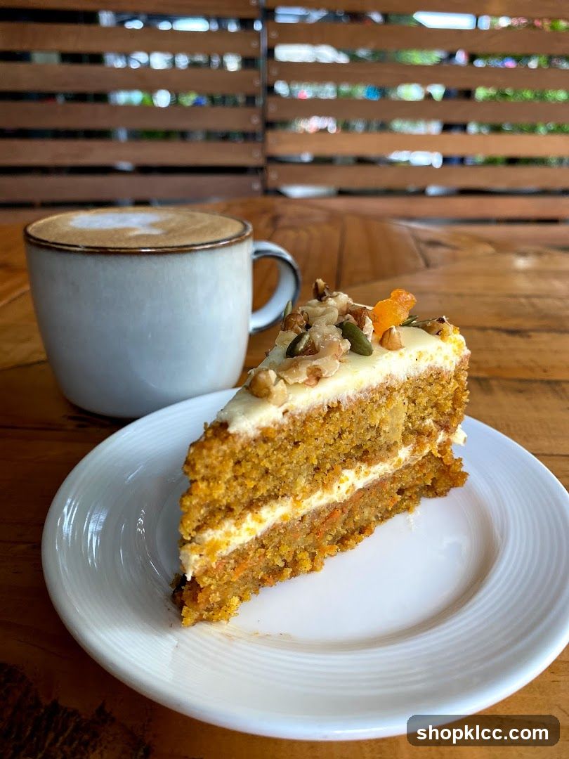 Carrot Cake and Coffee