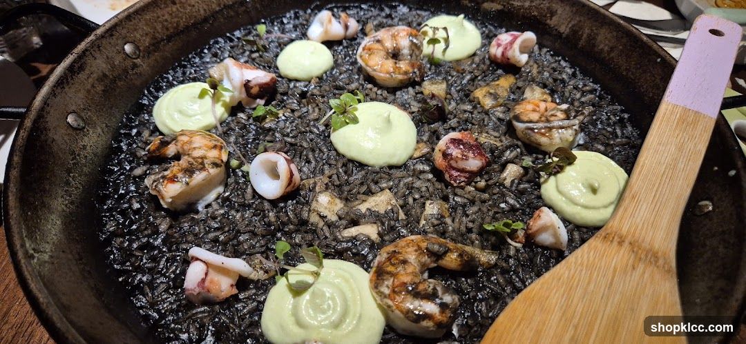Seafood Paella in a Pan