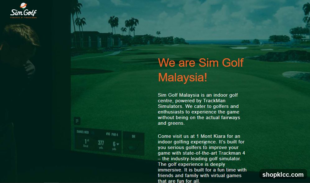 Sim Golf Malaysia Indoor Golf Centre