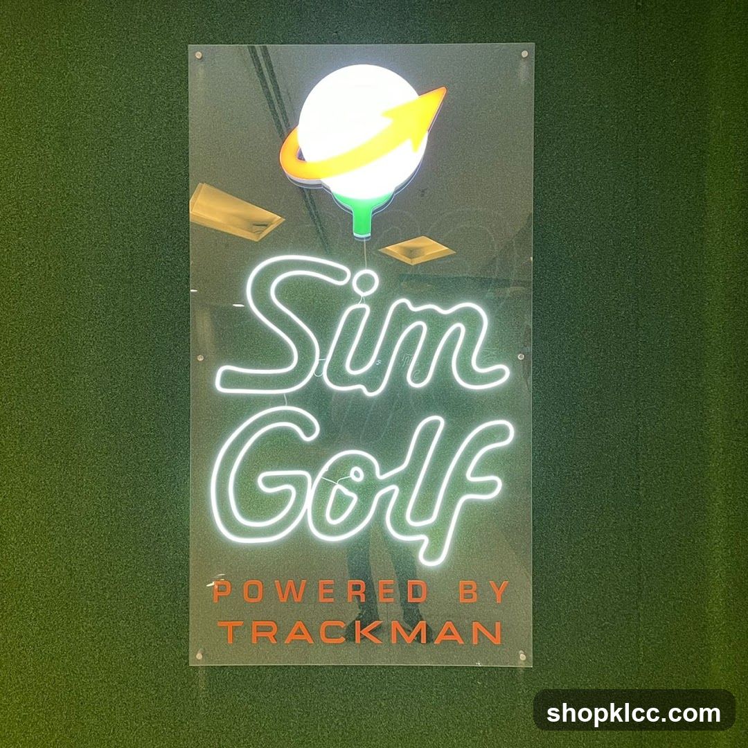 Sim Golf Signage