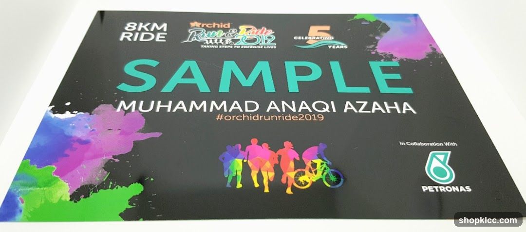 Orchid Run Ride 2019 Sample Flyer