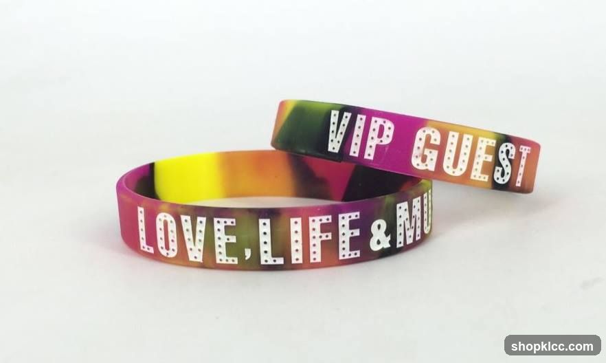 VIP Guest Love Life & Music Wristbands