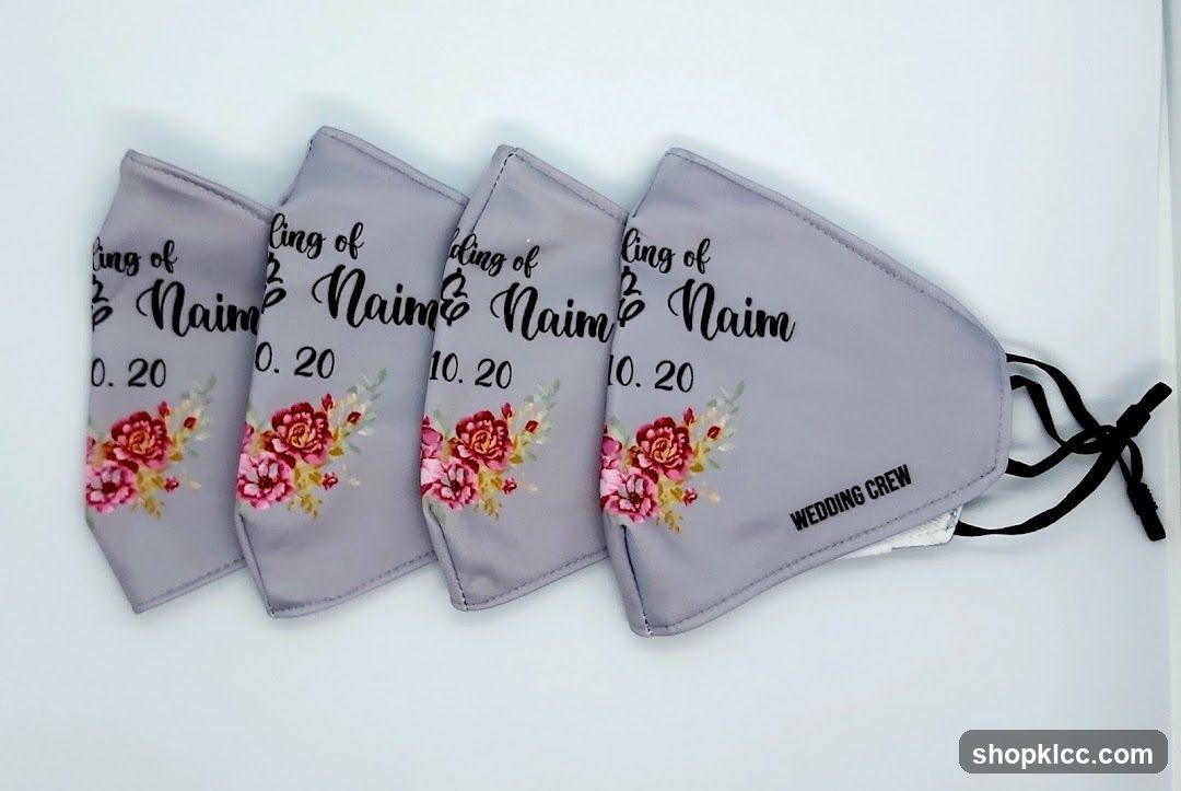 Wedding Crew Masks