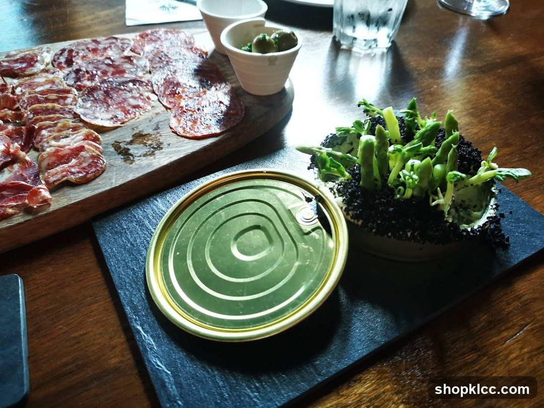 Food Spread on Table