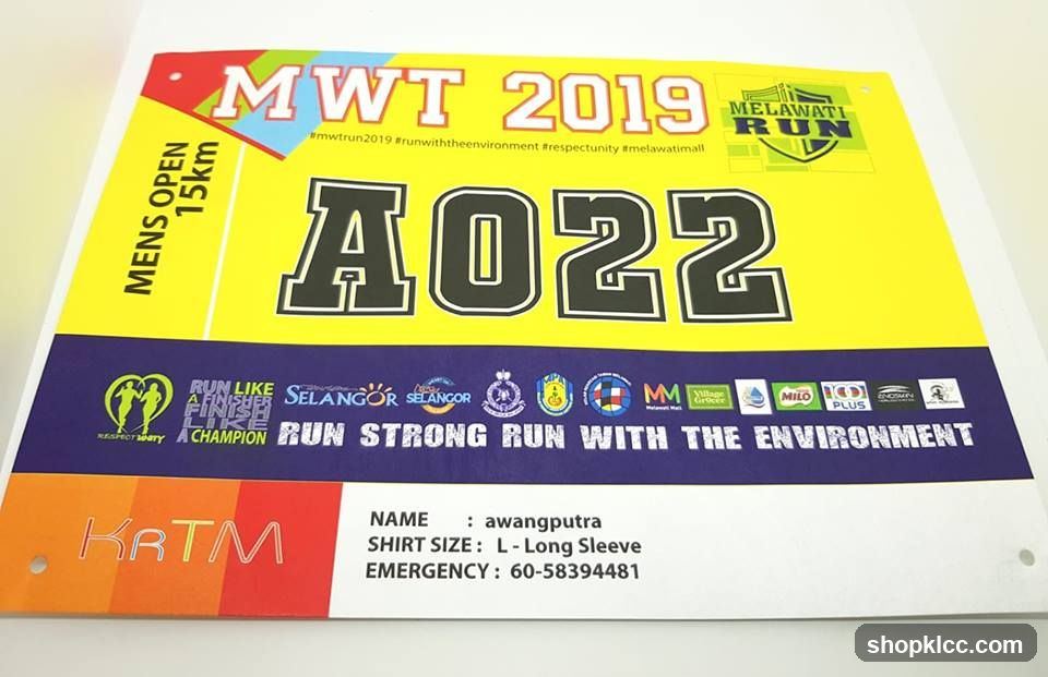 MWT 2019 Race Bib