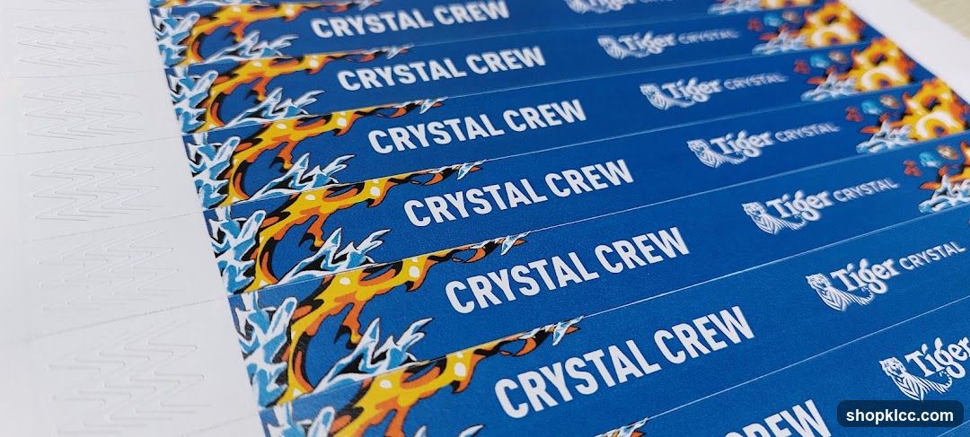 Crystal Crew and Tiger Crystal Sticker Pack