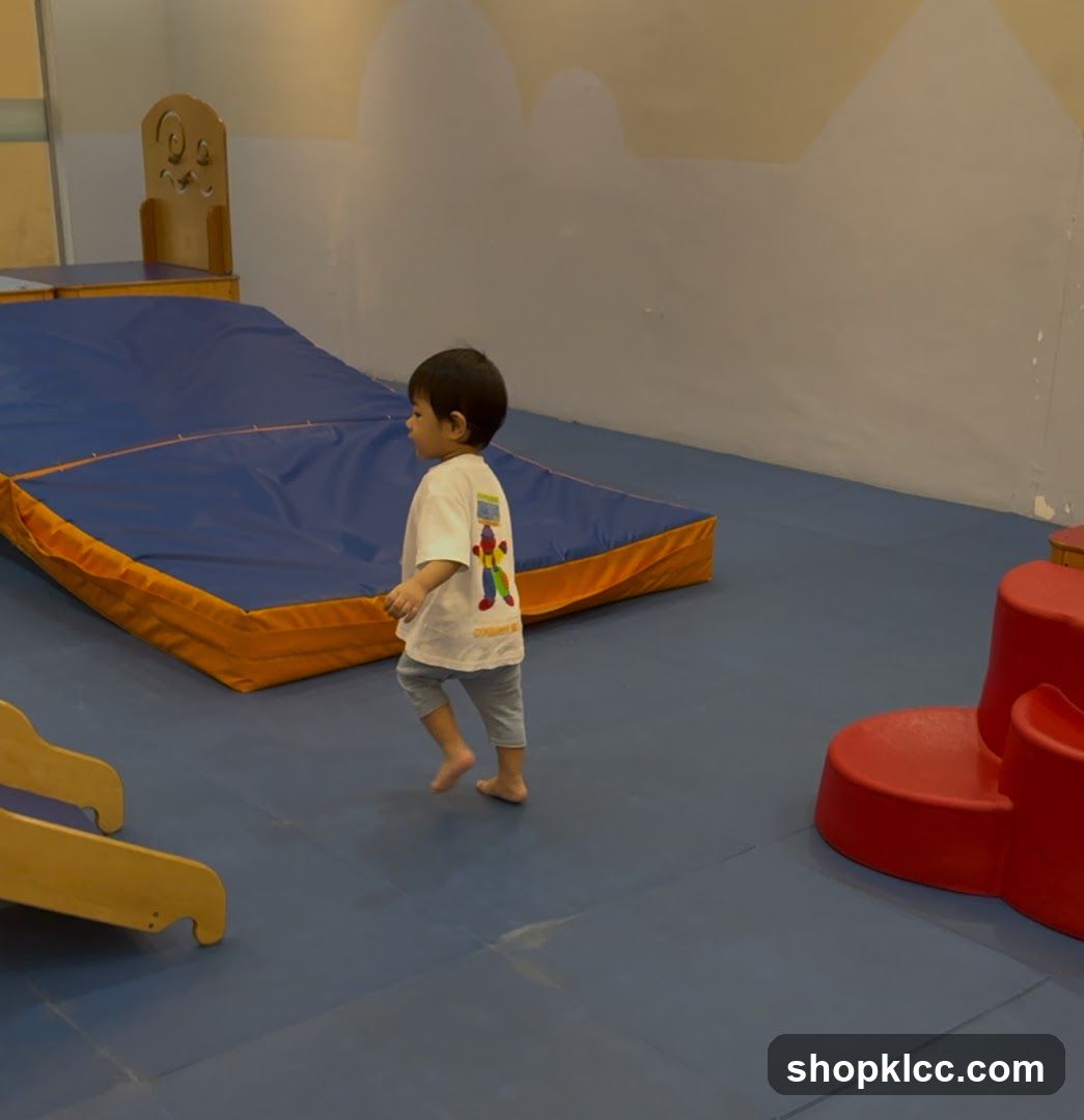 Toddler in Playroom