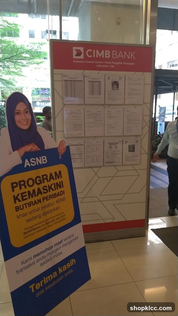 CIMB Bank Information Board