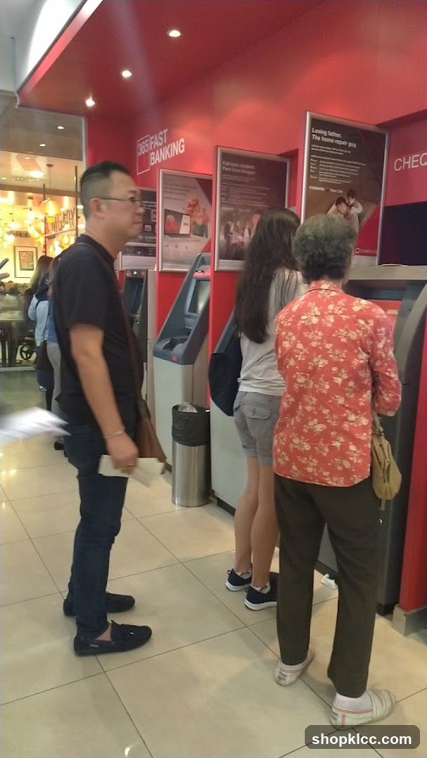 People at ATMs