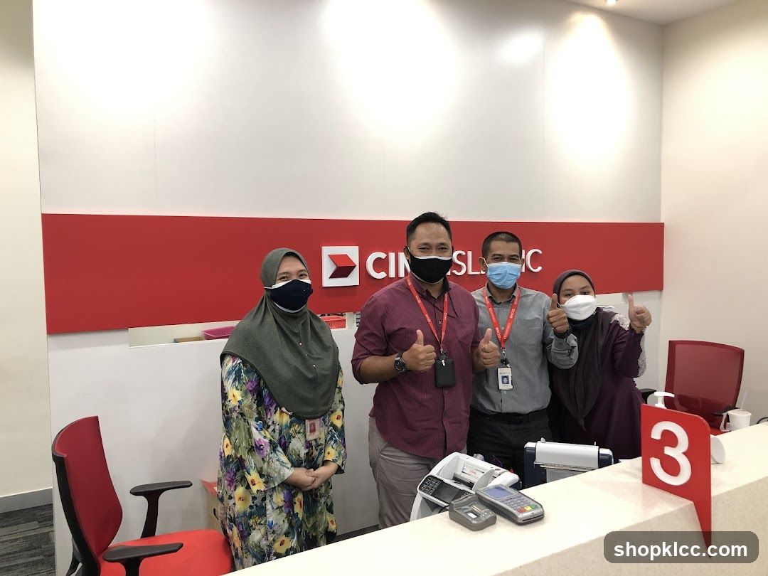 Employees posing for a photo