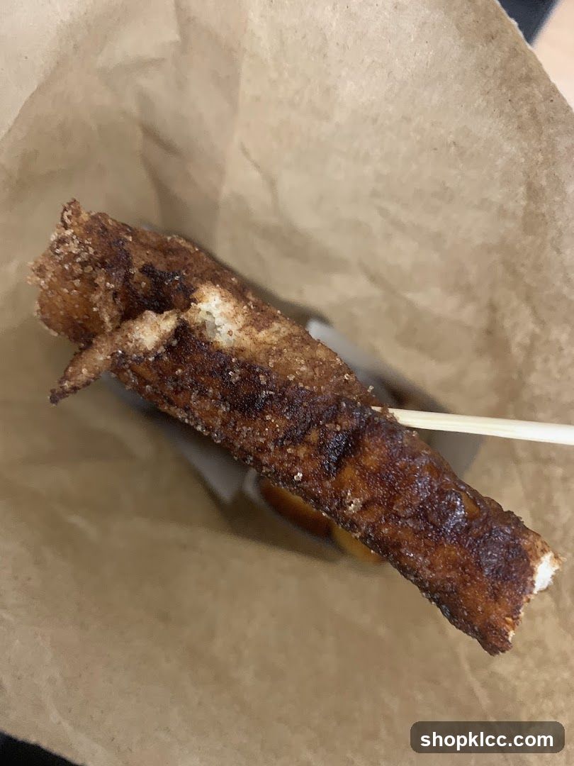 Cinnamon Sugar Churro Stick