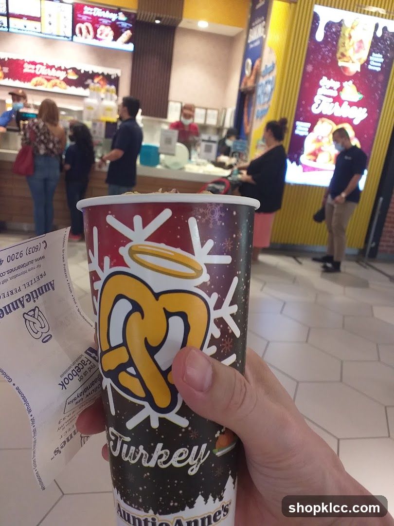 Auntie Anne's Turkey Drink Cup