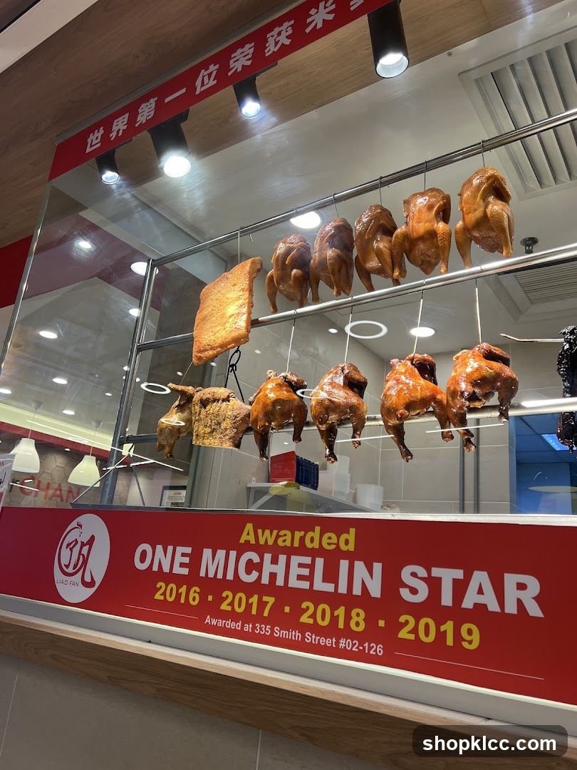 Roasted Chicken Display