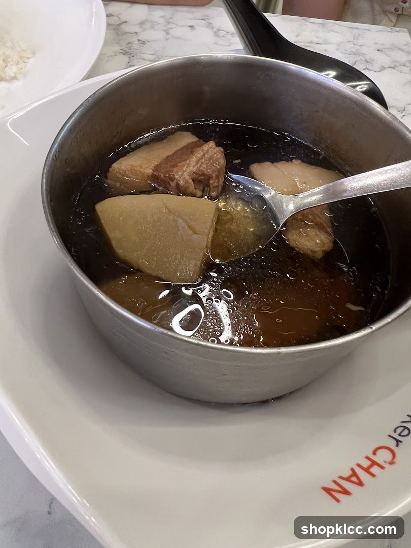 Braised Pork Soup with Radish