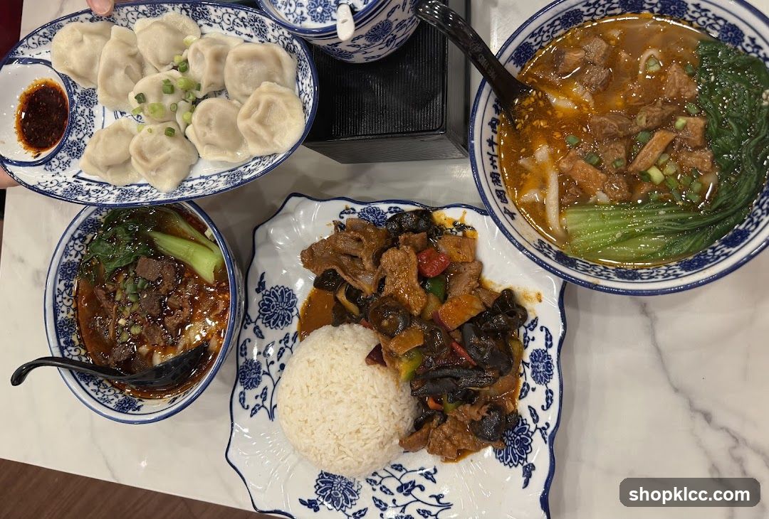 Chinese Cuisine Spread