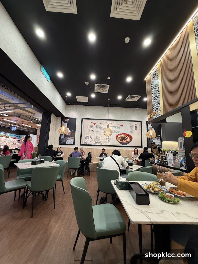 Restaurant Interior Dining Area