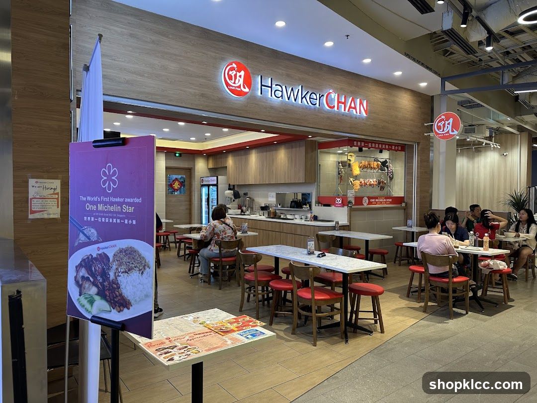 Hawker Chan Interior View