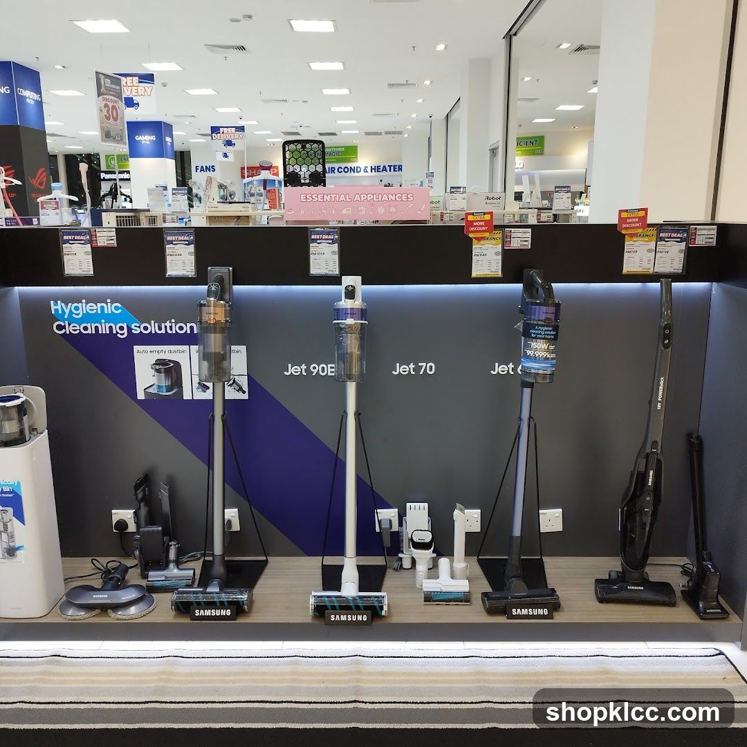 Samsung Vacuum Cleaner Display
