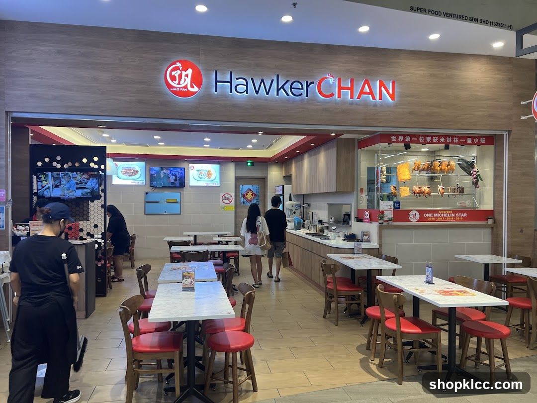 Hawker Chan Interior View