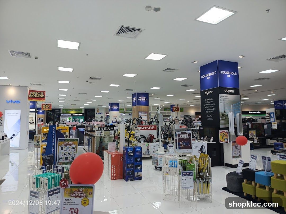 Electronics Store Interior