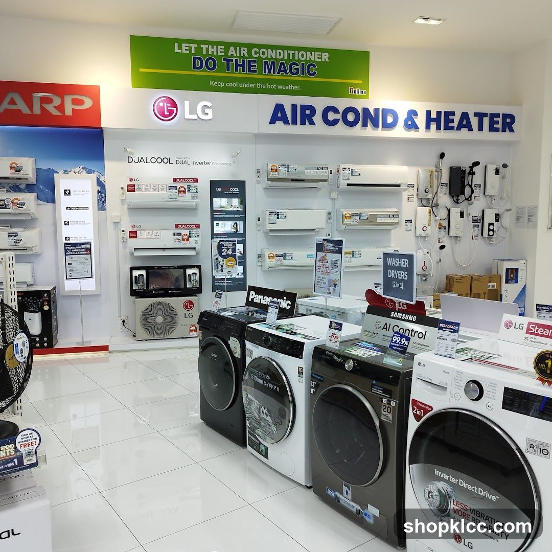 Electronics Store Interior Display