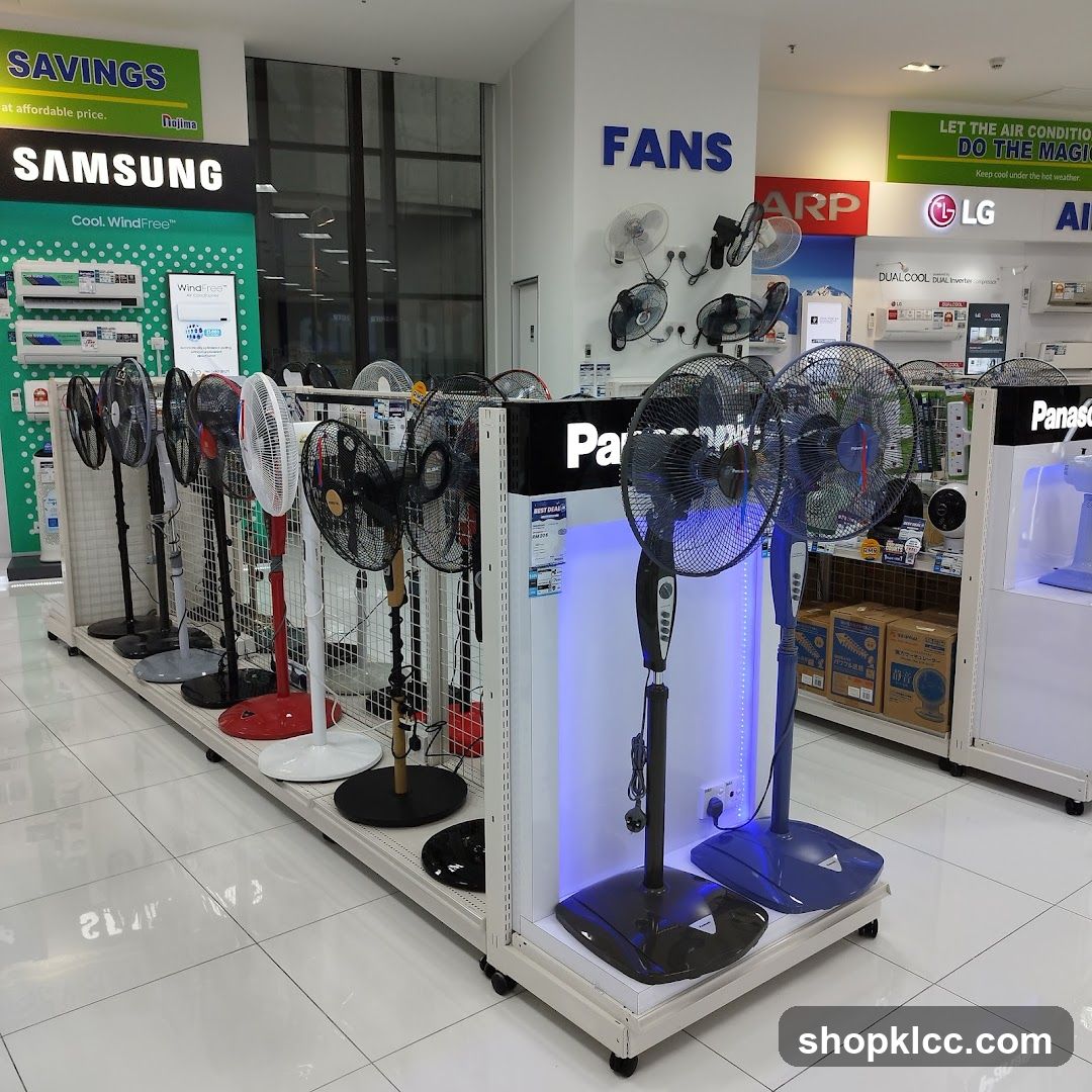Electronics Store Interior Display