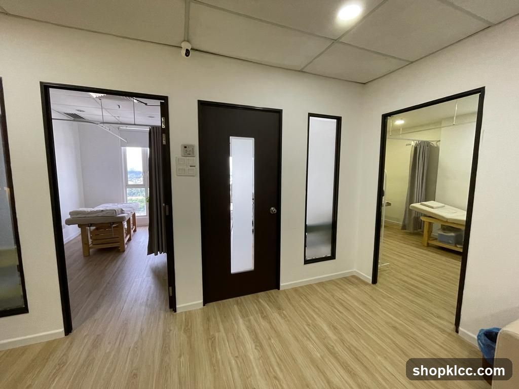 Interior of a treatment room or clinic