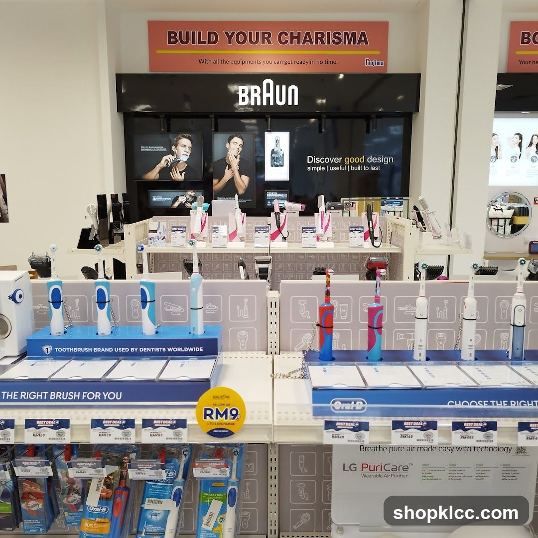Electronics Store Interior Display