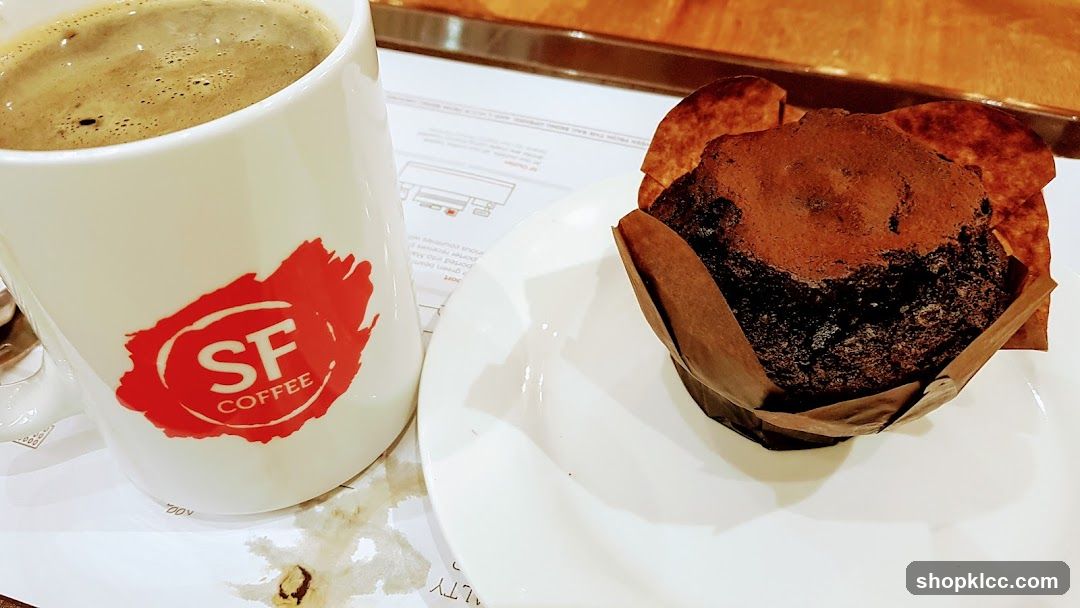 Coffee and Chocolate Muffin